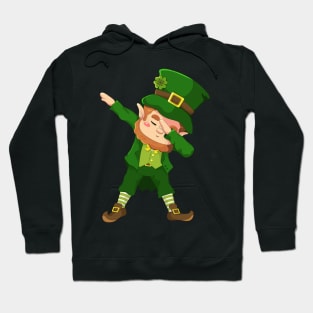 Kids Dabbing Leprechaun Hoodie